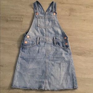 Girls Denim Jumper Size M
